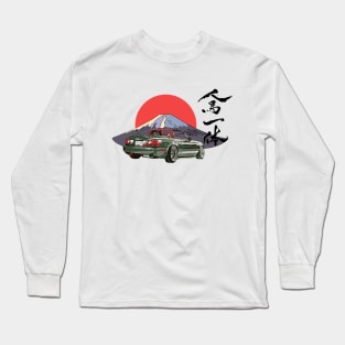 Mazda Miata/Mx5 - Jinba Ittai Mount Fuji edition Long Sleeve T-Shirt